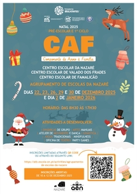 Inscrição na CAF de Natal 2025